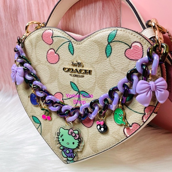 New Hello Kitty Frankie/Frankenstein Themed Charm Chain for Purse/Bag/Keychain - Picture 1 of 6
